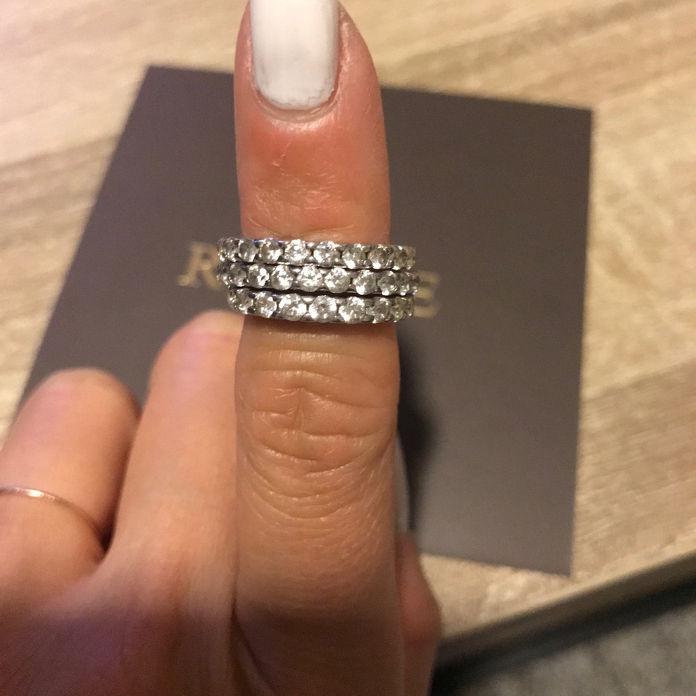 Rings bands diamonds